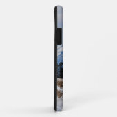 Wolf & Mountain Wildlife Art iPhone 5 Coque (Dos/Droite)