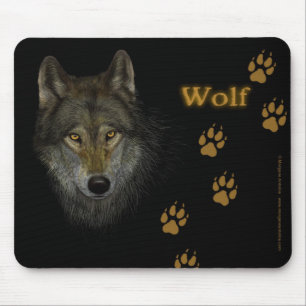 Wolf mousepad muismat