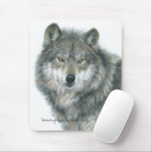 Wolf Mousepad Muismat (Met muis)