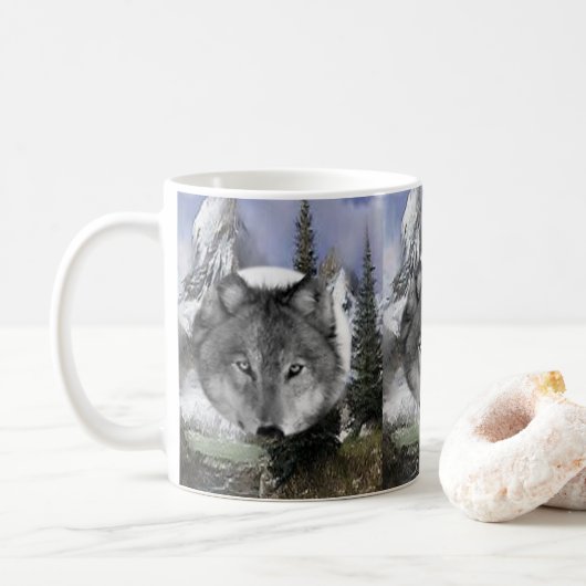 Wolf Mug (Avec donut)