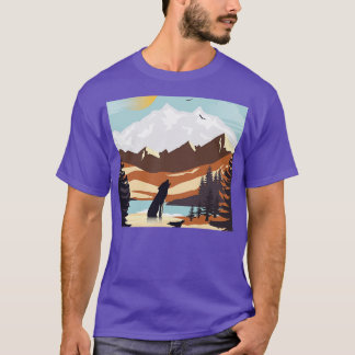 Wolf Nationaal Park T-shirt