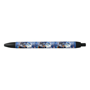 Wolf Native Animal Spirit Zwarte Inkt Pen