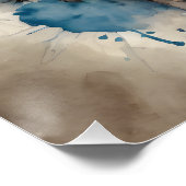 Wolf no 1 Glanzend Poster Perfect Poster (Hoek)