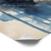 Wolf no 2 Glanzend Poster Perfect Poster (Hoek)