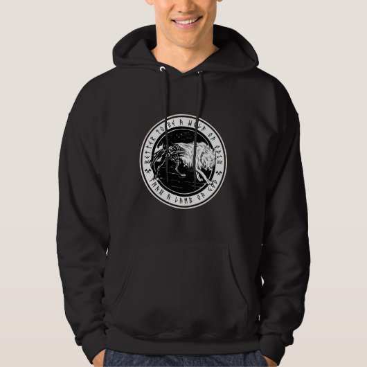 Wolf of Odin Hoodie (Voorkant)