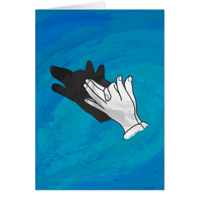 Wolf On Blue (Devant)