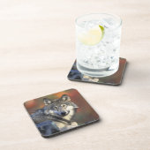 Wolf Onderzetter Set (Rechterzijde)