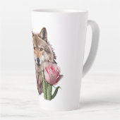 Wolf One Latte Mug (Angle droit)
