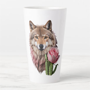 Wolf One Latte Mug