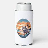 Wolf op het strand (Seltzer Achterkant)