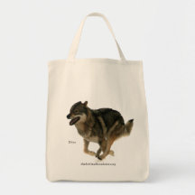 Wolf Organic Grocery Tas
