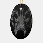 Wolf Ornament gepersonaliseerde Wolf Pup Decoratio (Links)