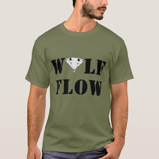 WOLF OVERHEMD door Approachable Wolf T-shirt (Voorkant)
