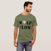 WOLF OVERHEMD door Approachable Wolf T-shirt (Voorkant volledig)