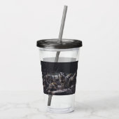 Wolf Pack Acryl Drinkbeker (Achterkant)