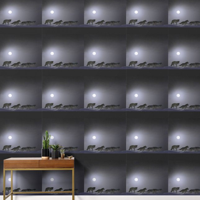 Wolf Pack Behang (Hal)