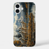 Wolf Pack bij het meer Case-Mate iPhone Case (Achterkant)