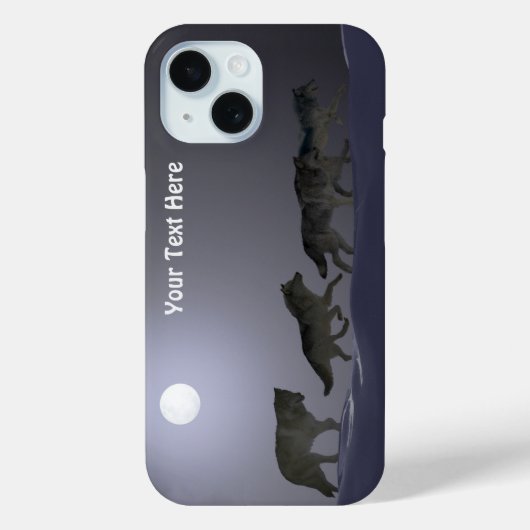 Wolf Pack - Briljante Nacht Case-Mate iPhone Case (Achterkant)