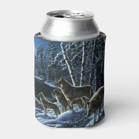 Wolf Pack familie Koelboxxen Blikjeskoeler (Blikje Voorkant)