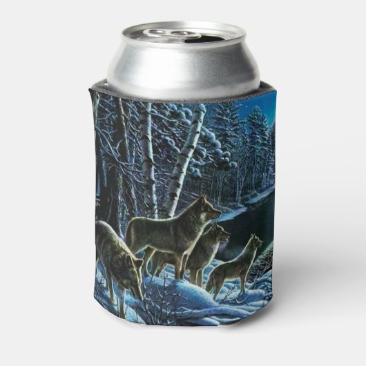 Wolf Pack familie Koelboxxen Blikjeskoeler (Blikje Achterkant)