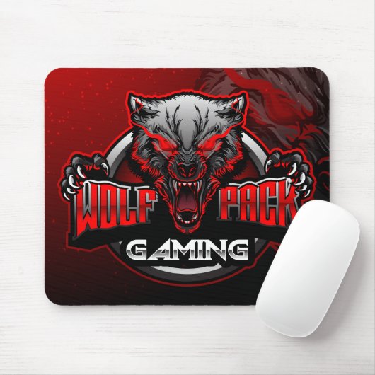 Wolf Pack Gaming-muispad Muismat (Met muis)
