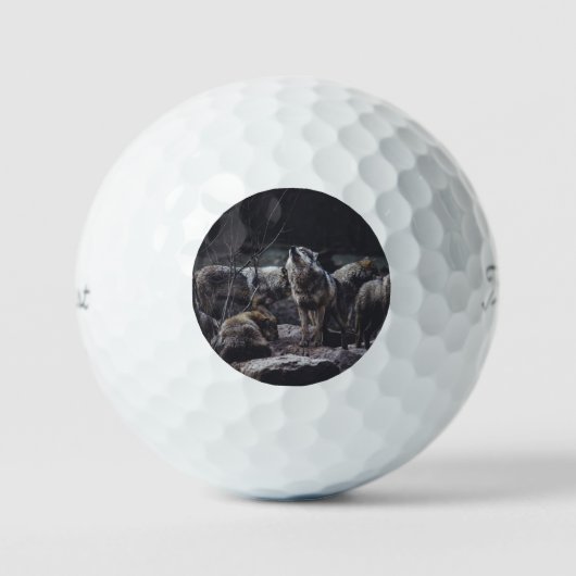 Wolf Pack Golfballen (Voorkant)