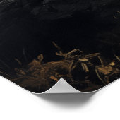 Wolf Pack in het berglandschap Poster (Hoek)