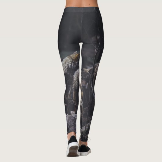 Wolf Pack Leggings (Achterkant)