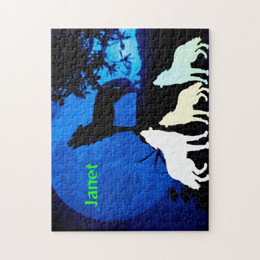 Wolf pack legpuzzel (Verticaal)