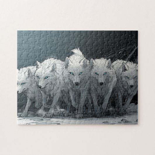 Wolf Pack Legpuzzel (Horizontaal)