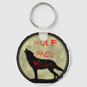 Wolf Pack Member Sleutelhanger