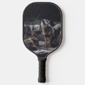 Wolf Pack Pickleball Paddle (Achterkant)