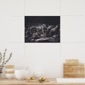 Wolf Pack Poster (Keuken)
