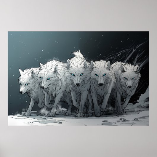 Wolf Pack Poster (Voorkant)