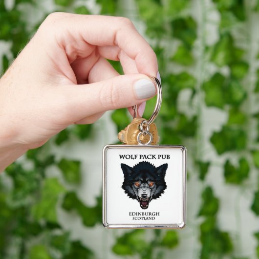 Wolf Pack Pub Sleutelhanger (Hand)