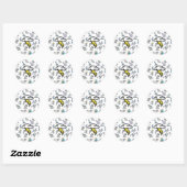 Wolf Pack Ronde Sticker (Vel)