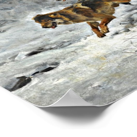 Wolf Pack runnen Poster (Hoek)