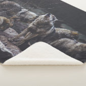 Wolf Pack Sherpa Deken (3/4)