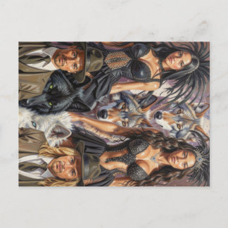 WOLF PACK: Soul Mates, Vol. 3 Ansichtkaart door Sh Briefkaart