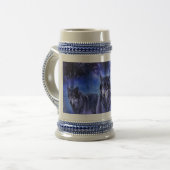Wolf Pack Stein Bierpul (Voorkant links)