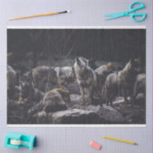 Wolf Pack Tissuepapier (Craft)