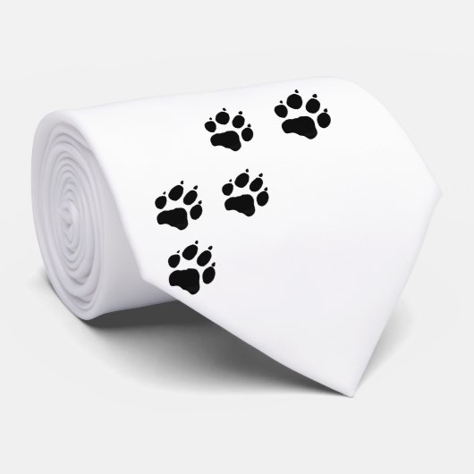 wolf_paw tij stropdas (Opgerold)