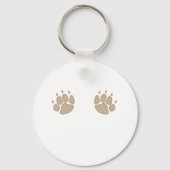 Wolf Paws Sleutelhanger (Voorkant)