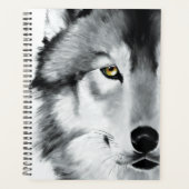Wolf Portrait noir blanc (Devant)