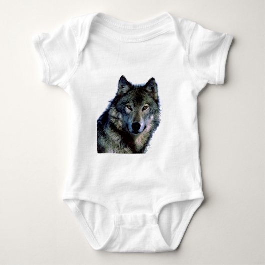 Wolf Portrait Romper (Voorkant)