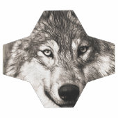 Wolf portret voetbal (Enkel)