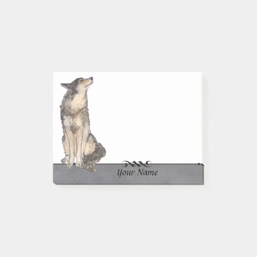 Wolf Post-It Notes (Voorkant)
