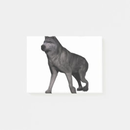 Wolf Post-it® Notes