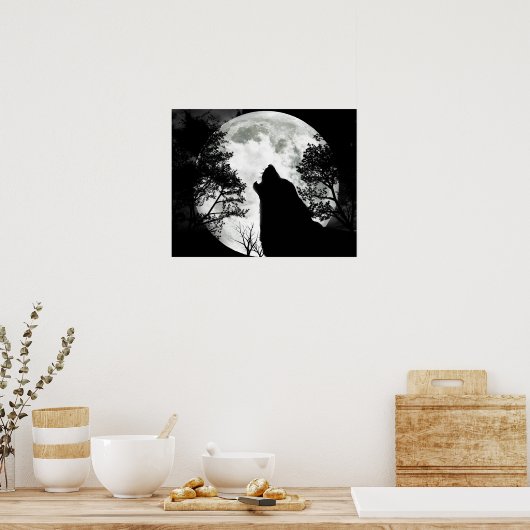 Wolf Poster (Keuken)