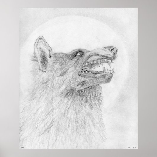 Wolf Poster (Voorkant)
